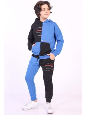 Toontoy Kids Toontoy Erkek Çocuk Kanguru Cepli Eşofman Takım