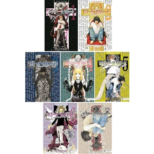 Death Note 1-2-3-4-5-6-7. Ciltler Manga Seti - Tsugumi Ooba