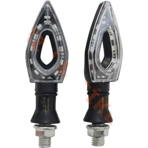 RT-072 LED SİNYAL [SARI IŞIK] [TAKIM] SİYAH