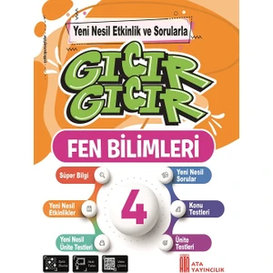 Ata Yayıncılık 4. Sınıf Gıcır Gıcır Fen Bilimleri