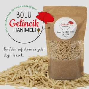 Gelincik Hanımeli Erişte (Tam Buğday Unu) 1000GR