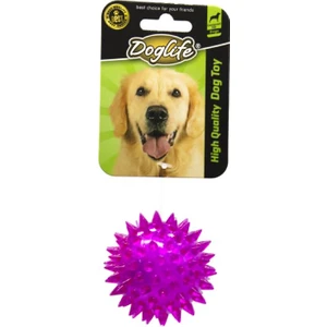 203004- Köpekler Için Işıklı Oyun Topu Mor