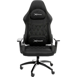 XPrime Cool Kumaş Oyuncu Koltuğu – 3D Kolçak, Bel ve Sırt Desteği, Ortopedik Ergonomik Tasarım, Konforlu Oyun Deneyimi