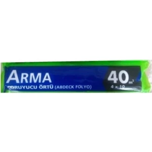 Arma Naksan Kalın Koruyucu Pratik Örtülük Naylon Hışır Örtü 40 M2 (4X10)