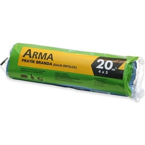 Arma Naksan Koruyucu Pratik Örtülük Naylon Hışır Örtü 20 M2 (4x5)