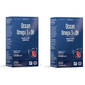 Ocean Omega 3 & Qh 30 Softjel Kapsül*2 Adet