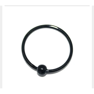 Begonia Accessories 925 Ayar Gümüş toplu siyah kaplama  halka Hızma