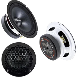 For-X XMD-3065 Oto Mıdrange 16 cm 200 W 2 Adet