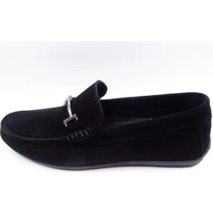 King Shoes 3210 Siyah Süet Erkek Ayakkabı
