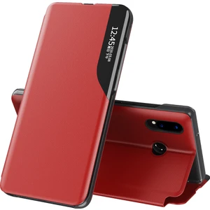 Huawei P20 Lite Için Pu Deri Pencereli Flip Koruyucu Kılıf (Yurt Dışından)