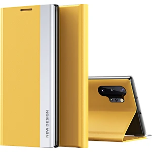 Samsung Galaxy Note 10+ / Note 10 Plus Için Ince Flip Deri Manyetik Kılıf (Yurt Dışından)