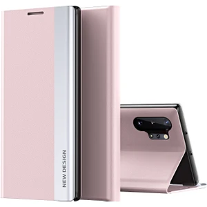Samsung Galaxy Note 10+ / Note 10 Plus Için Ince Flip Deri Manyetik Kılıf (Yurt Dışından)