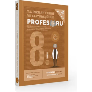 Toy Akademi 8. Sınıf T.c Inkılap Tarihi ve Atatürkçülük Profesörü 3.kitap Demokratikleşme Çabaları / Atatürk Dönemi Türk Dış Politikası / Atatürk'ün Ölümü ve Sonrası