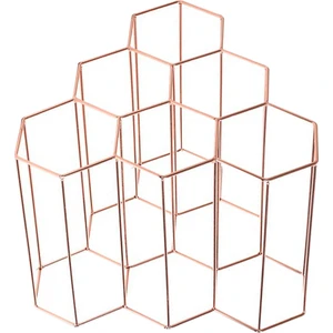 6'lı Üçgen Şişe Tutucu -Rose Gold (Yurt Dışından)