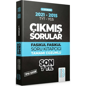 Benim Hocam Yayınları  2009-2021 YKS 1. Oturum Son 7 Yıl Tıpkı Basım Fasikül Fasikül Çıkmış Sorular 
