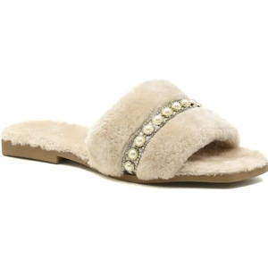 Babes 1pr Bej Kadın Ev Terliği