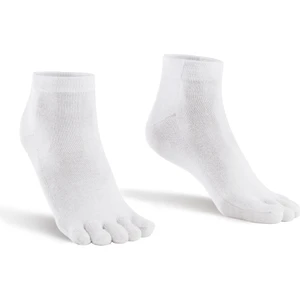 Bonny Silver Mantar Önleyici Parmaklı Patik Kadın Beyaz Gümüş Çorap