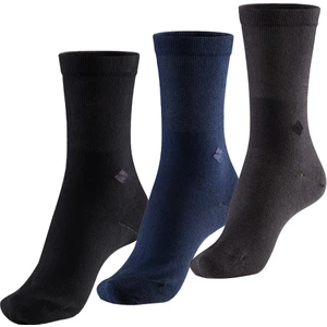 Bonny Silver Koku Yapmayan Soket Kadın Renkli Gümüş Çorap 3'lü Paket