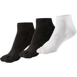 Bonny Silver Mantar Önleyici Parmaklı Patik Erkek Gümüş Çorap 3'lü Paket