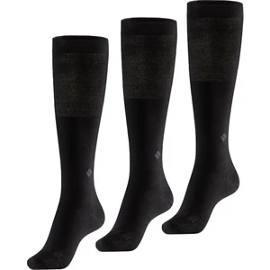 Bonny Silver  Dizaltı Kadın Siyah Gümüş Çorap 3'lü Paket