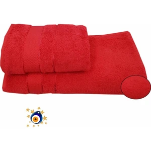 Banyo Havlusu Seti Trendy Kırmızı