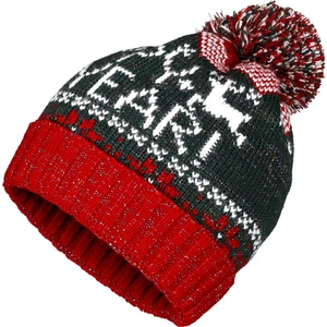 Unisex Ponponlu Yılbaşı Happy New Year Bere Fo 2030-1 Yeşil