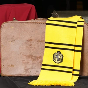 Sihir Dükkanı Hufflepuff Atkı 18×185 cm Lisanslı Örme Akrilik
