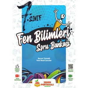 Şeker Portakalı Yayıncılık Şeker Portakalı 7.sınıf Fen Bilimleri Soru Bankası