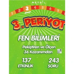 Netbil Yayınları Netbil 3.sınıf Periyot Fen Bilimleri
