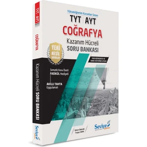 Seviye Yayınları Seviye TYT-AYT Coğrafya Soru Bankası + Fasikül