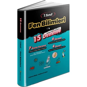Aydın Yayınları 7. Sınıf Fen Bilimleri 15 Deneme