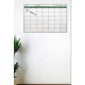 Tekno İstanbul Manyetik Yapışkanlı Bir Aylık Program Planlayıcı Takvim 85x56 Cm