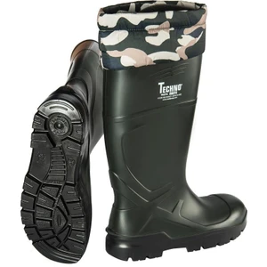 Techno Boots Poliüretan O4 Yeşil Kamuflaj Avcı Çizme (-30 C)