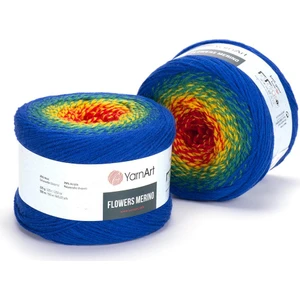 Flowers Merıno - Ebruli El Örgü Ipi - 535