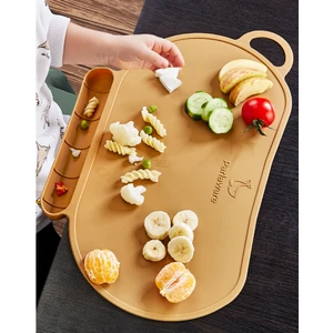 Dökülmeyi Önleyen Beslenme Servisi, Kaymaz, Silinebilir, Blw, Bebek, Çocuk