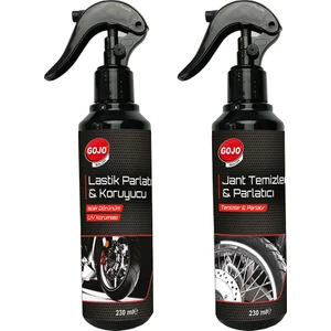 Motosiklet Lastik Parlatıcı Koruyucu ve Jant Temizleyici 230 ml
