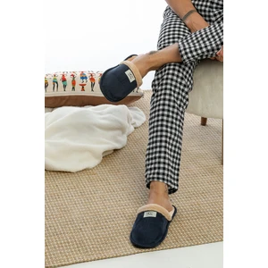 Ucc Lacivert Ucc Erkek Ev Terliği