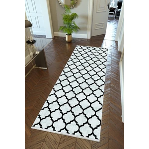 10 Post Online Yolluk Gri Siyah Krem Kaymaz Kesme Yıkanabilir Ince Dijital Baskı Koridor Halısı