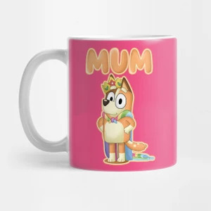 Love Mum Forever Bluey Kupa Bardak