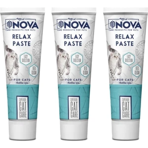 My Cat Nova Relax Sakinleştirici Stres Azaltıcı Kedi Otlu Paste 100 gr  3'lü