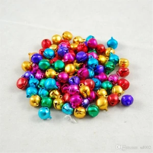 Yiğit Aksesuar Renkli Alüminyum Çan Takı Çarmı Takı Aksesuarı 100 Adet