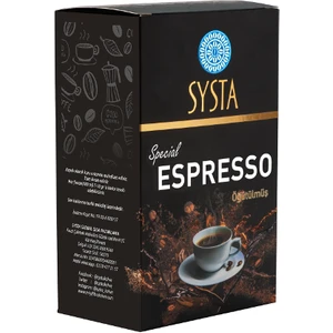 Systa Espresso Kahve Extra Kalite Öğütülmüş 250 gr