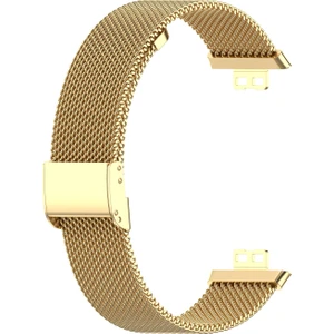 Puluz Huawei Watch Fit Için Mesh Metal Kordon (Yurt Dışından)