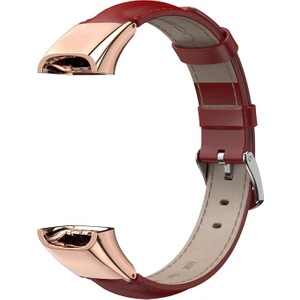 Huawei Band 6 / Honor Band 6 Için Deri Kordon (Yurt Dışından)