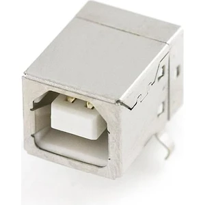 Cdm 90 Derece 4 Pin USB 2.0 Type B Dişi Soket Jack Socket