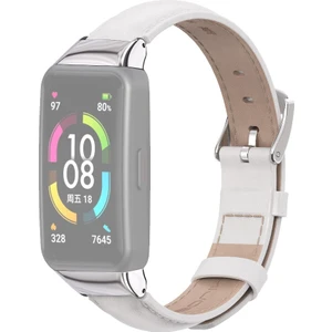Huawei Band 6 / Honor Band 6 Için Deri Kordon (Yurt Dışından)