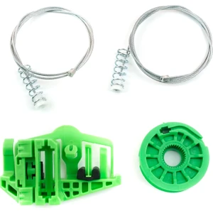 BMW 1 E87 2003-2012 5-Kapı Hatchback 51357138467 İçin Arka Sol Cam Kriko Tamir Seti