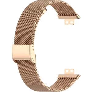 Puluz Huawei Watch Fit Için Mesh Metal Kordon (Yurt Dışından)