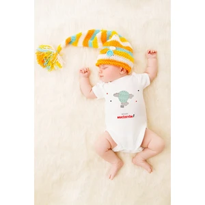 Unisex Bebek Ben Bir Mucizeyim Baskılı Body Zıbın