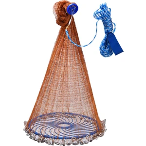 Strade Store 4.2mm Balıkçılık İçin Tuzak Ağ - Turuncu (Yurt Dışından)